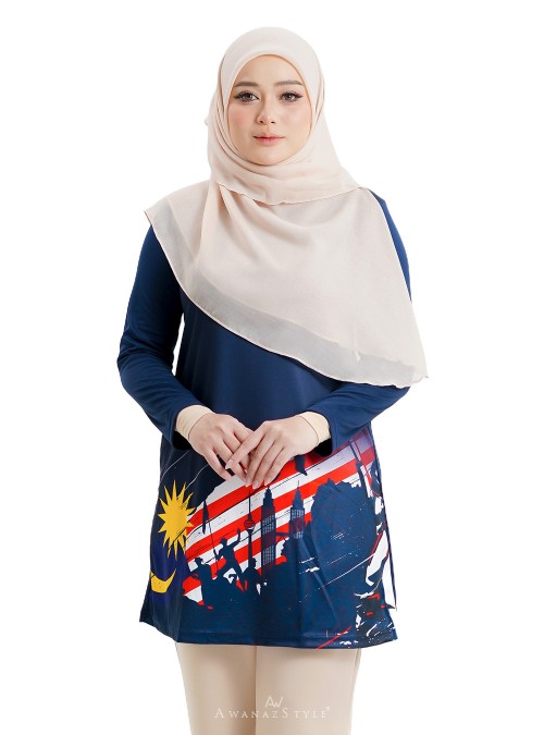 Merdeka | Navy Blue